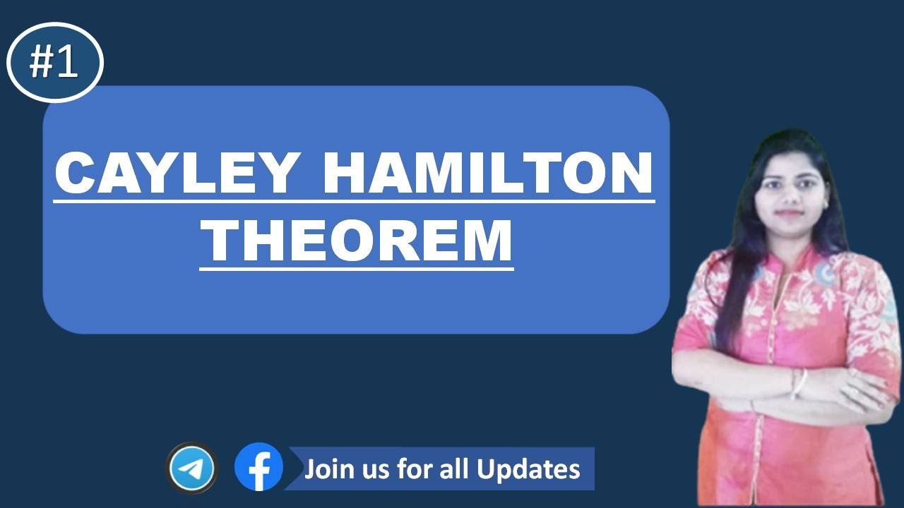 Proof of cayley  hamilton Theorem in Hindi