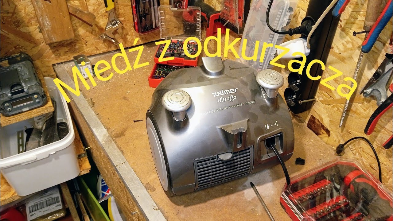 #14 Miedź z odkurzacza. Pieniądze 💸 leżą na śmietniku. #miedź #recykling #odkurzacz