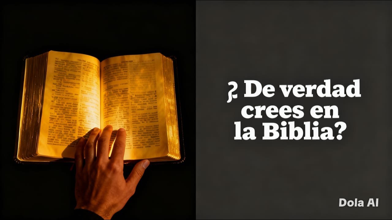 De Verdad Crees La Biblia