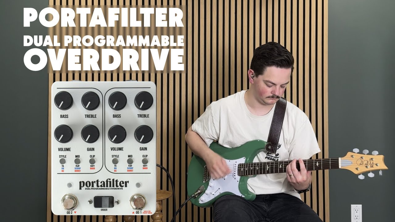 Portafilter Dual Programmable Overdrive