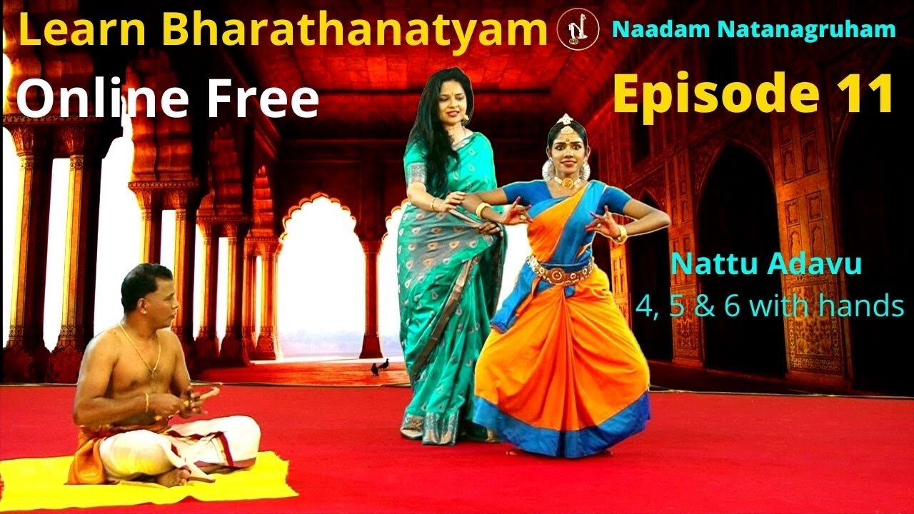 EPISODE 11 - Learn Nattu Adavu 4,5 & 6 with hands.