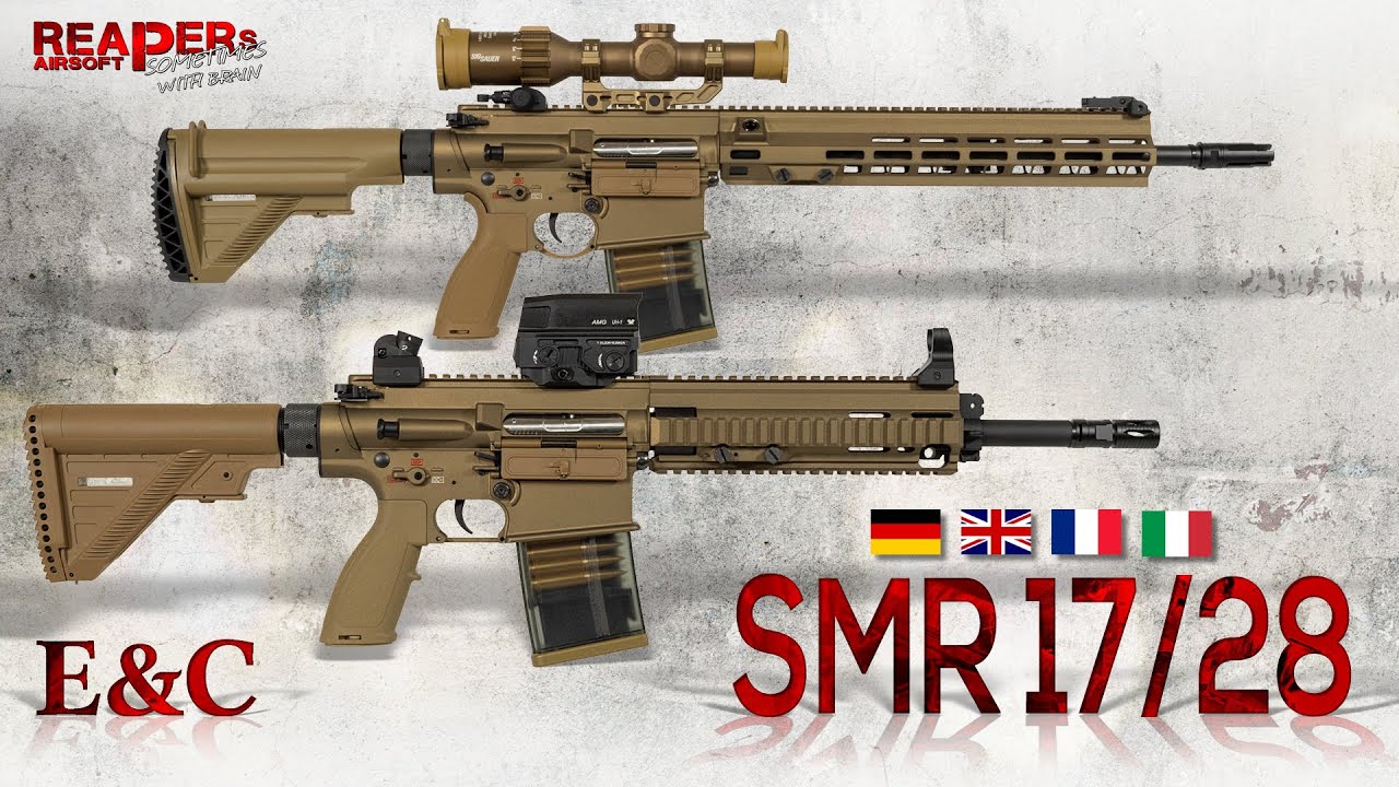 [Special] E&C SMR17 & SMR28 S-AEG (Begadi EFCS, Mosfet, FSWS, 28K Mamba Motor) 6mm BB Airsoft