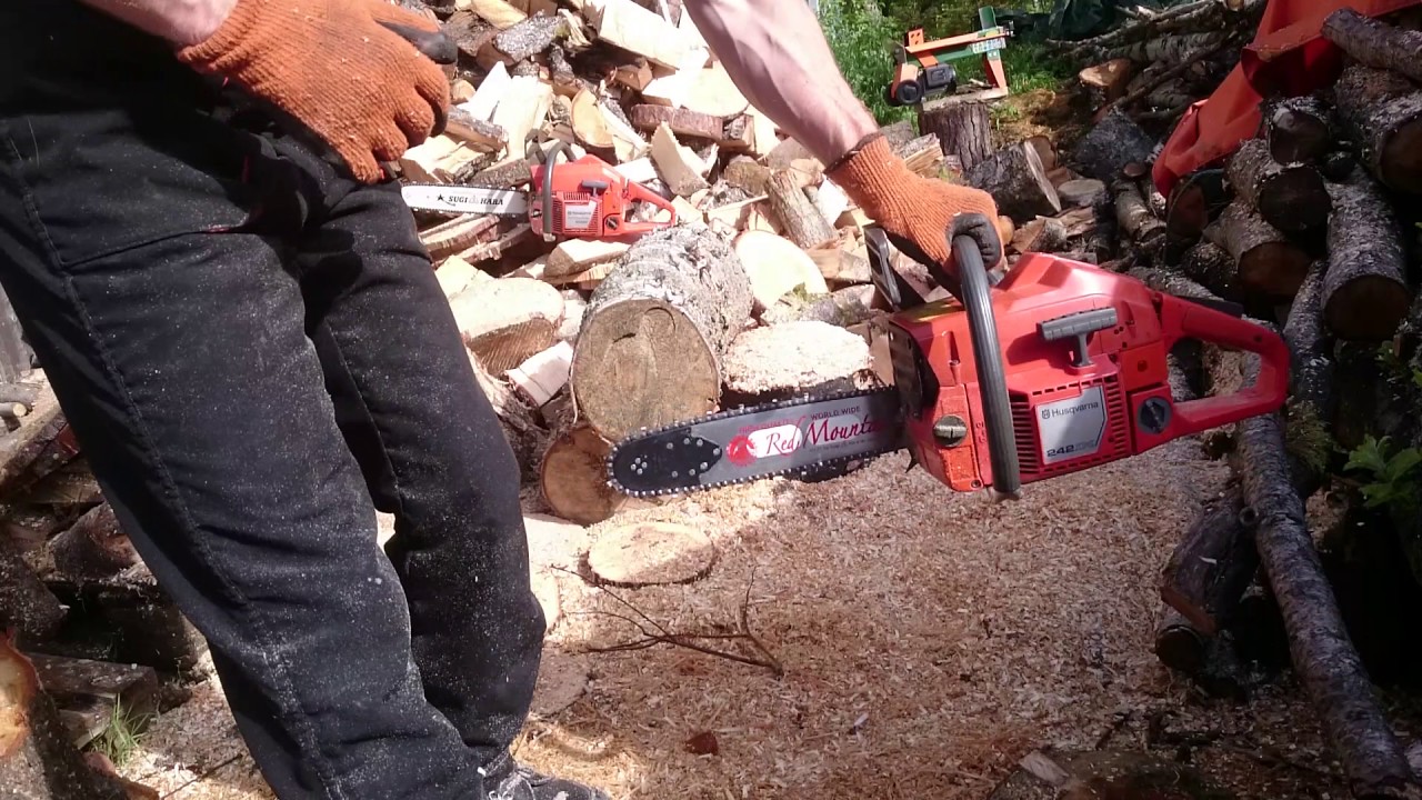 Best Husqvarna small chainsaw ever,  the 242 xp.