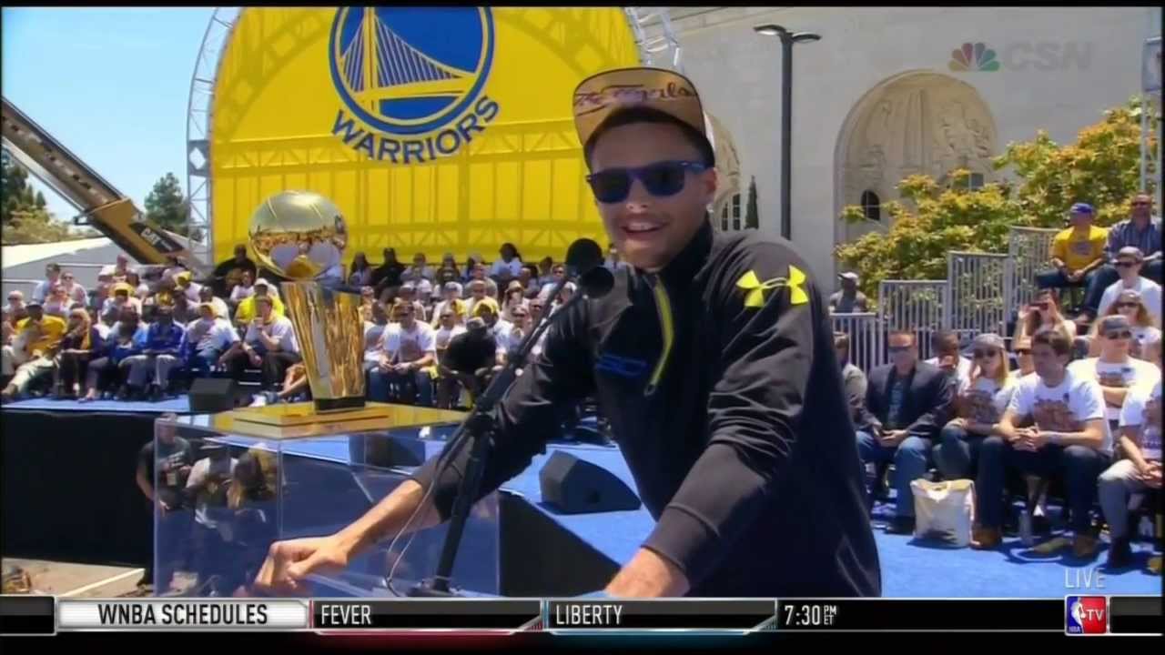 Steph Curry title speech