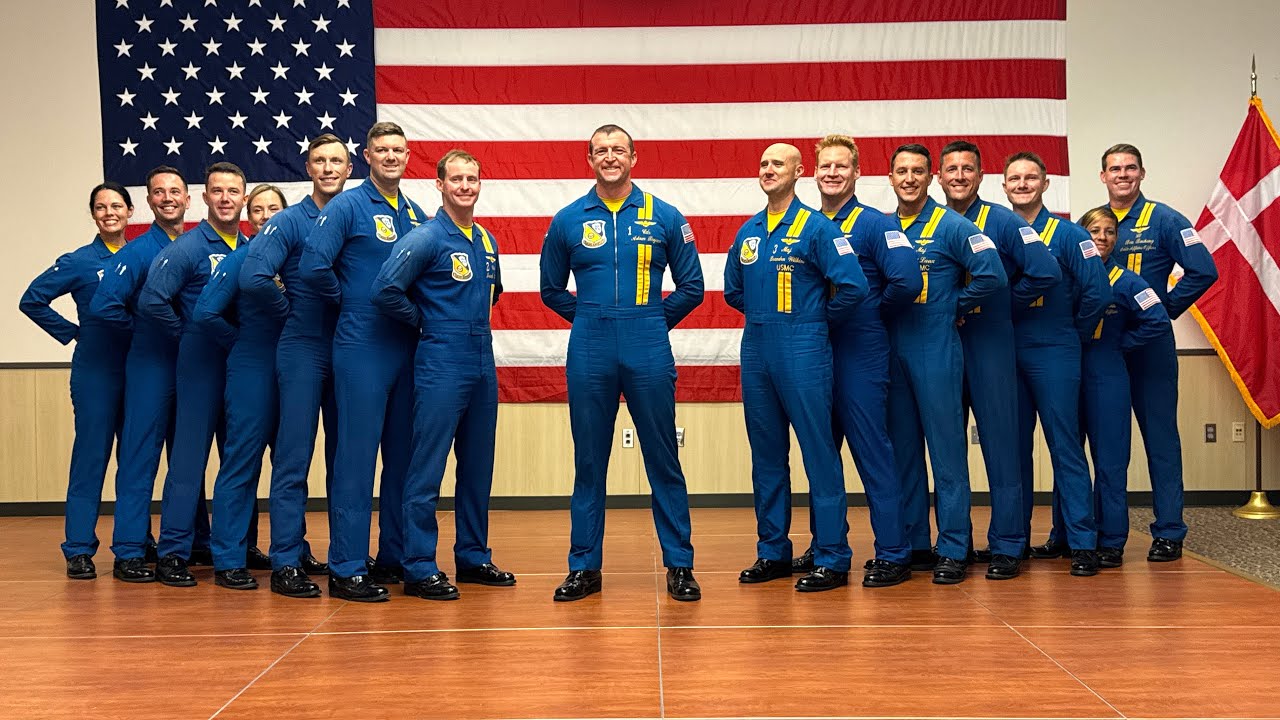 Meet the 2025 U.S. Navy Blue Angels