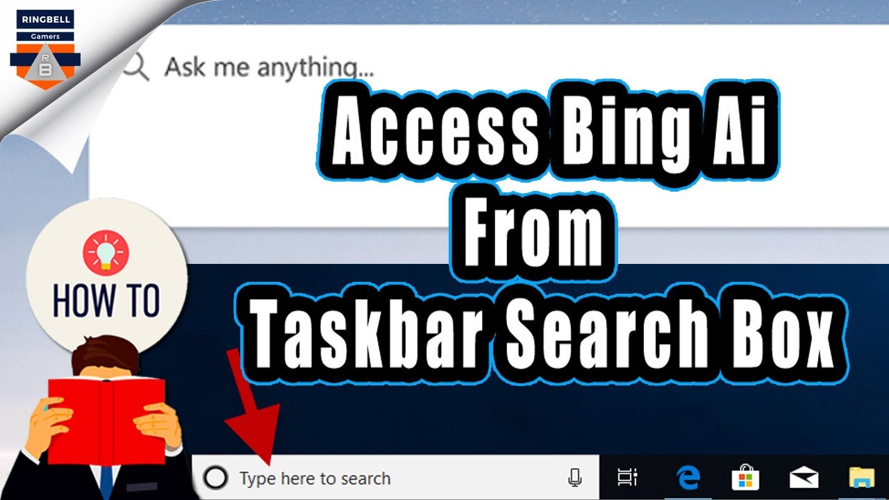 How to Access Bing Ai from the Taskbar Search Box on Windows | Bing Ai Free Access