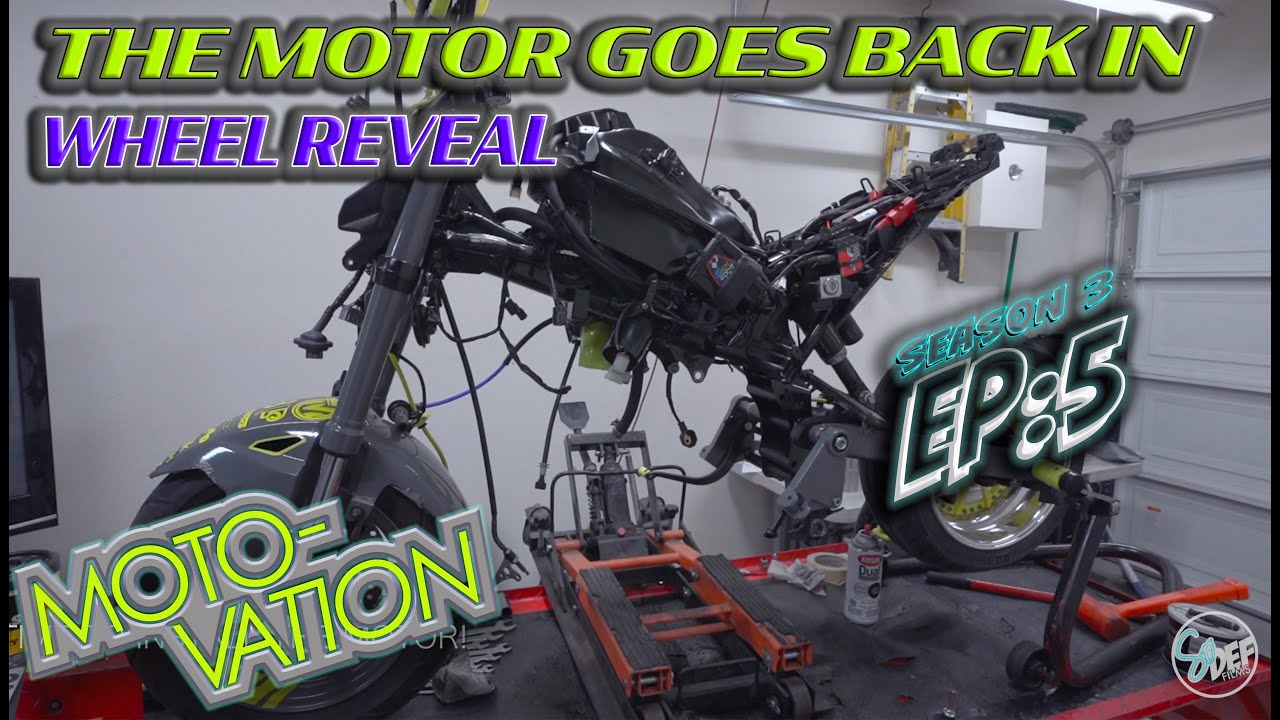 The cbr300r Grom goes back together and We reveal the Composimo wheels | MOTO-VATION | S:3 EP.5