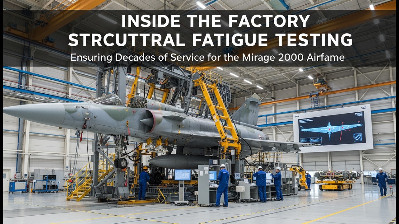 Testing the Mirage 2000: High G-Load Fatigue Rigs & Stress Testing the Supersonic Airframe