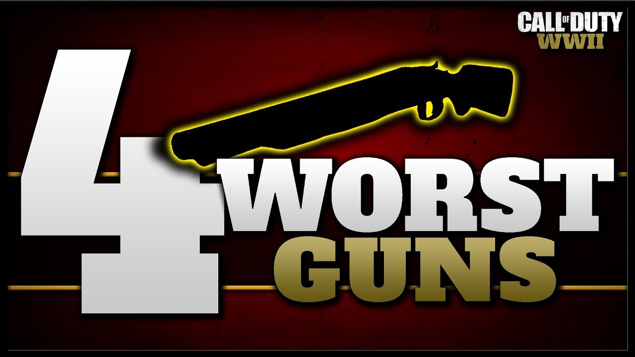 Top 4 Worst Guns in CoD WW2! | These Could Use a Buff...