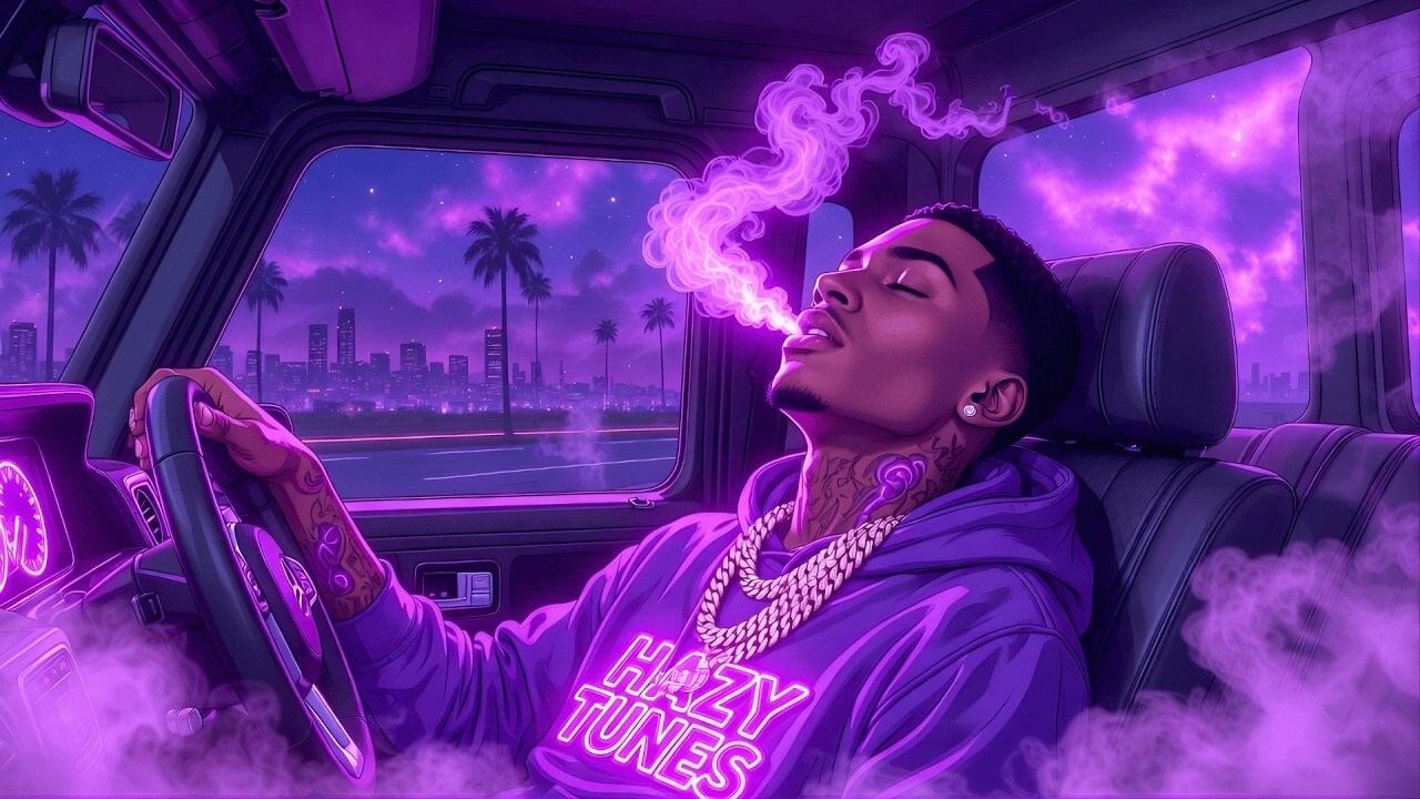 Cielo Violeta – Violet Skies | Playlist 420 Vibe Music | Chill Rap • Stoner Mood • Bluesy Hip-Hop