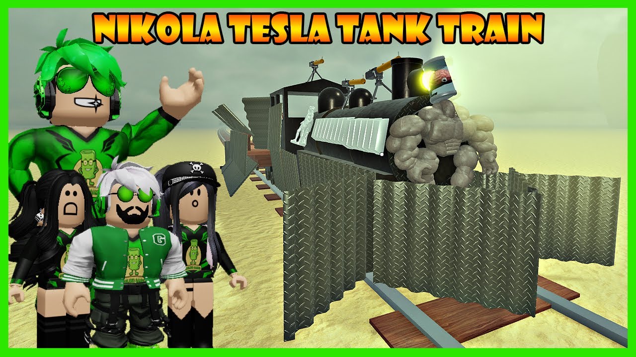 KEREN! Aku Membuat Kereta Tank Nikola Tesla Di Dead Rails