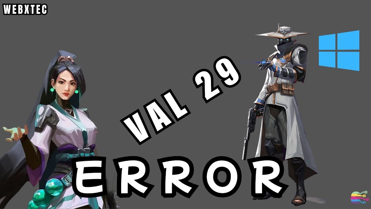 Erro código VAL 29 Valorant - Solução nesse vídeo #valorant