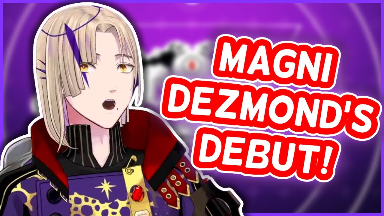 The BEST Moments From Magni Dezmond's Debut! [HOLOSTARS EN] | HololiveEN Clips