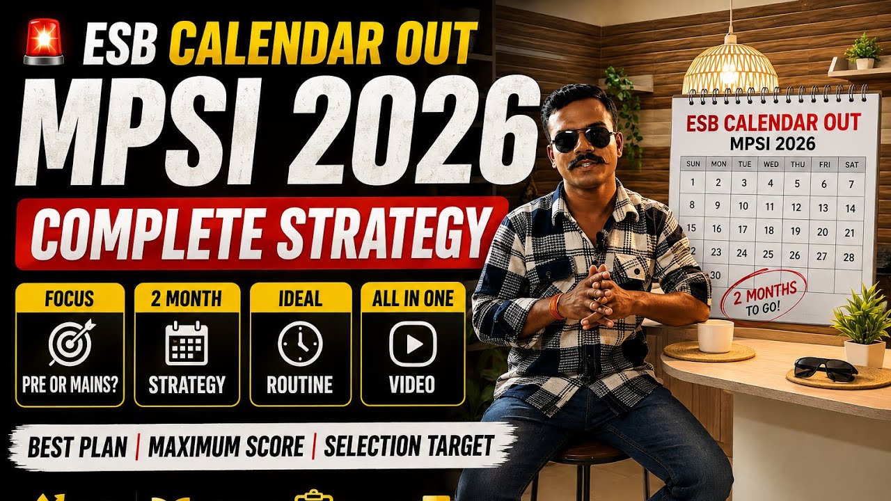 MPSI 2026 complete strategy #mpsi #mpsi2026 #mpsienglish #daroga 