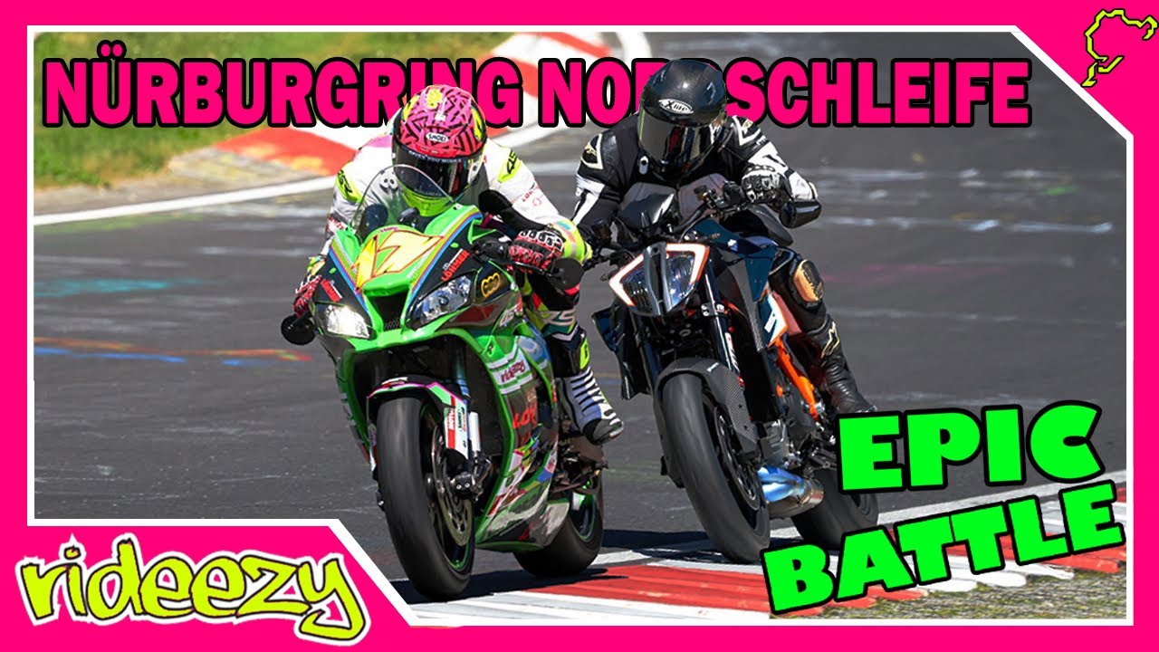 FAST Bike Battle at NÜRBURGRING NORDSCHLEIFE I Sportbike vs. Nakedbike