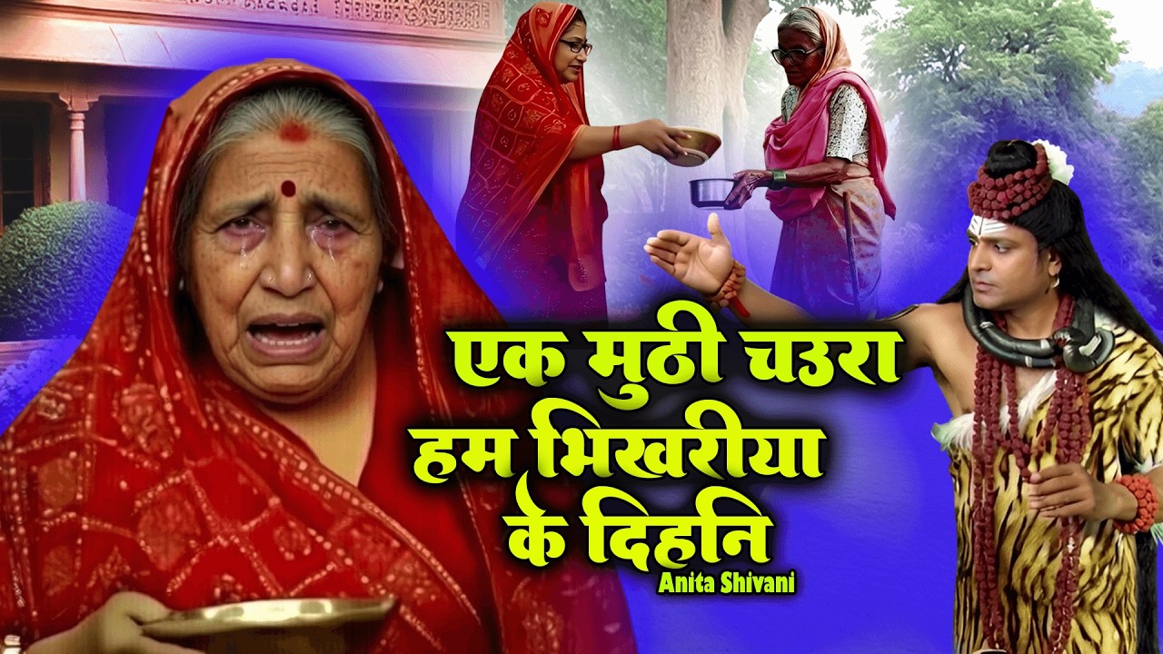 #VIDEO #New | एक मुठी चउरा हम भिखरीए के दिहनि - शिव चर्चा कथा गीत | Anita Shivani Shiv charcha Katha