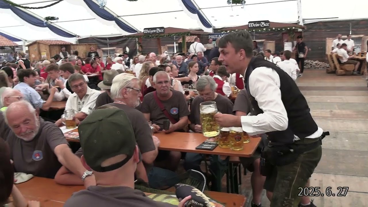 Gautsch Königsbrunn - Juni 2025 -- Bieranstich mit den ,,Lumpenbachern 