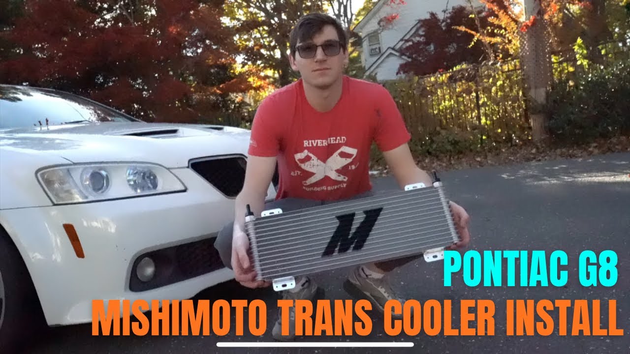 Установка MISHIMOTO TRANS COOLER на G8 6L80E!