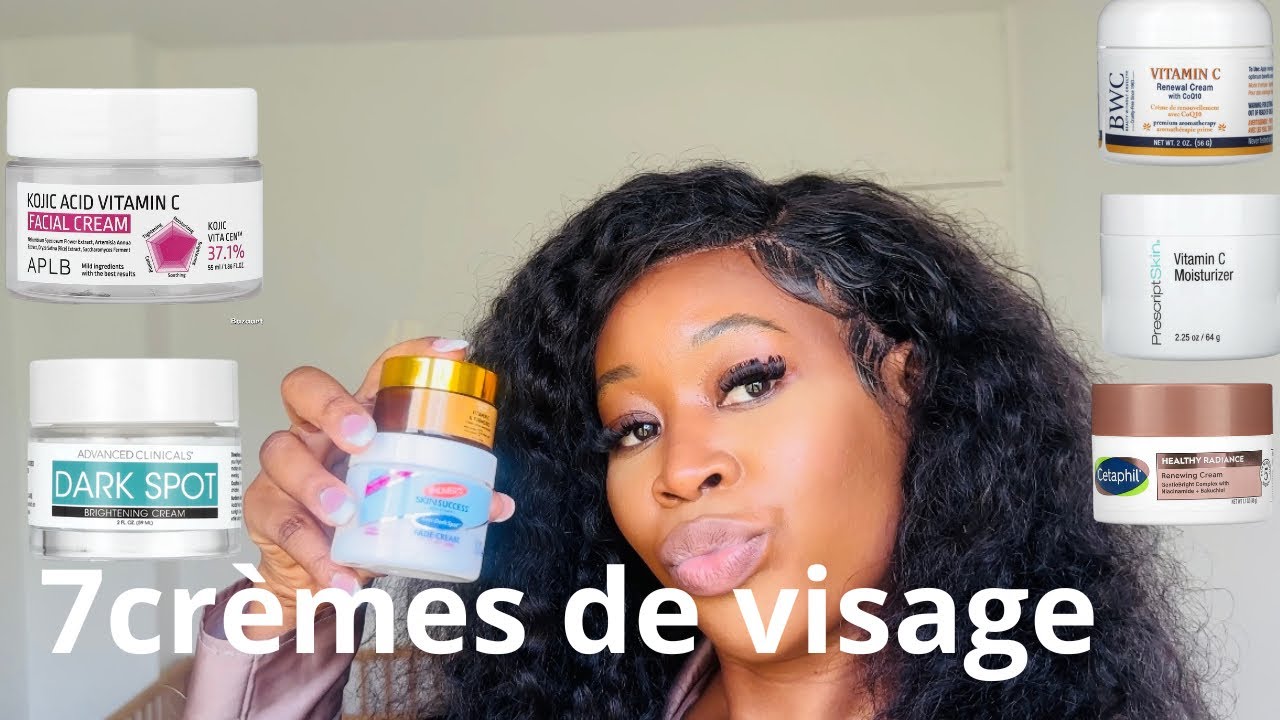 7 CRÈMES DE VISAGE ANTI-TÂCHE TOP ✅
