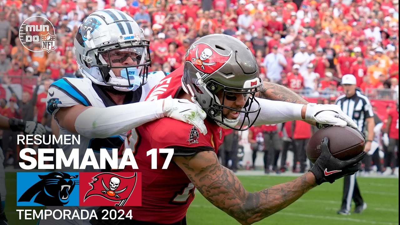 Carolina Panthers vs. Tampa Bay Buccaneers | Resumen en español - Semana 17 | NFL Highlights 2024