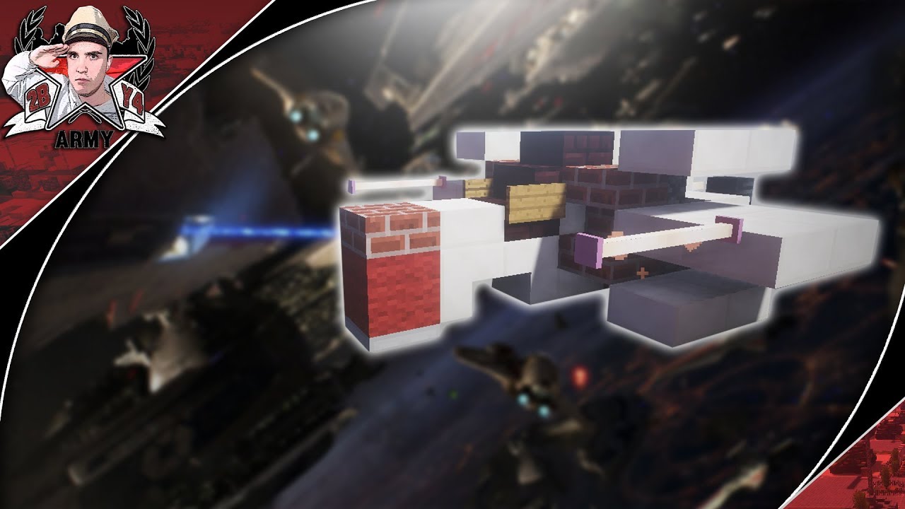 Minecraft: STAR WARS ARC-170 | Starfighter Tutorial (1:5 Scale)