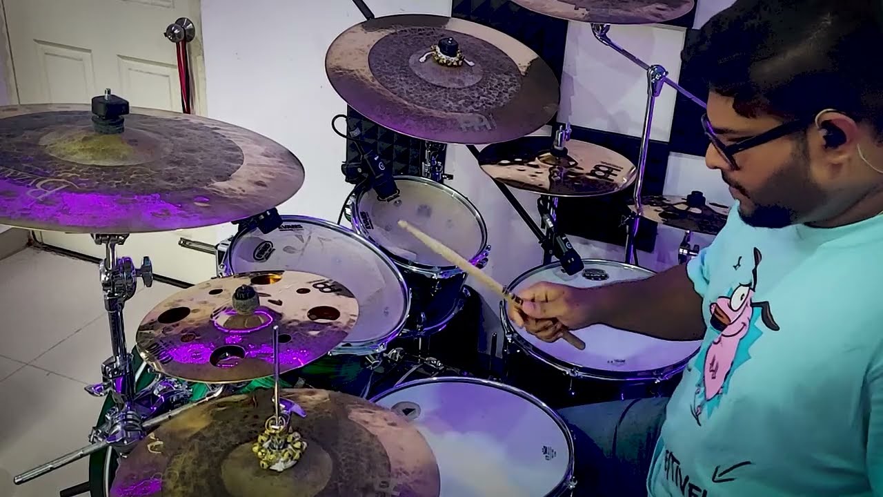 Stayin' Alive Drum Cover @beegees Funk Cover by @ScaryPockets ft.@LizzyMcAlpine