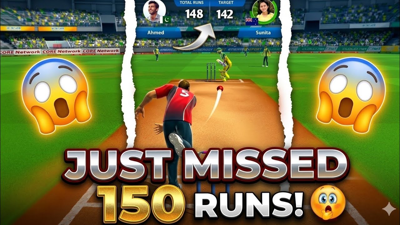 Just Missed 150 Run 😥 | Cricket League Game | Cricket With Kanha Bhai