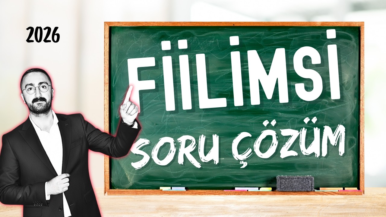 Fiilimsi - Ek fiil  Soru Çözümü - Fulleten çözüm Canlı Çözüm 2026 #yazımkuralları