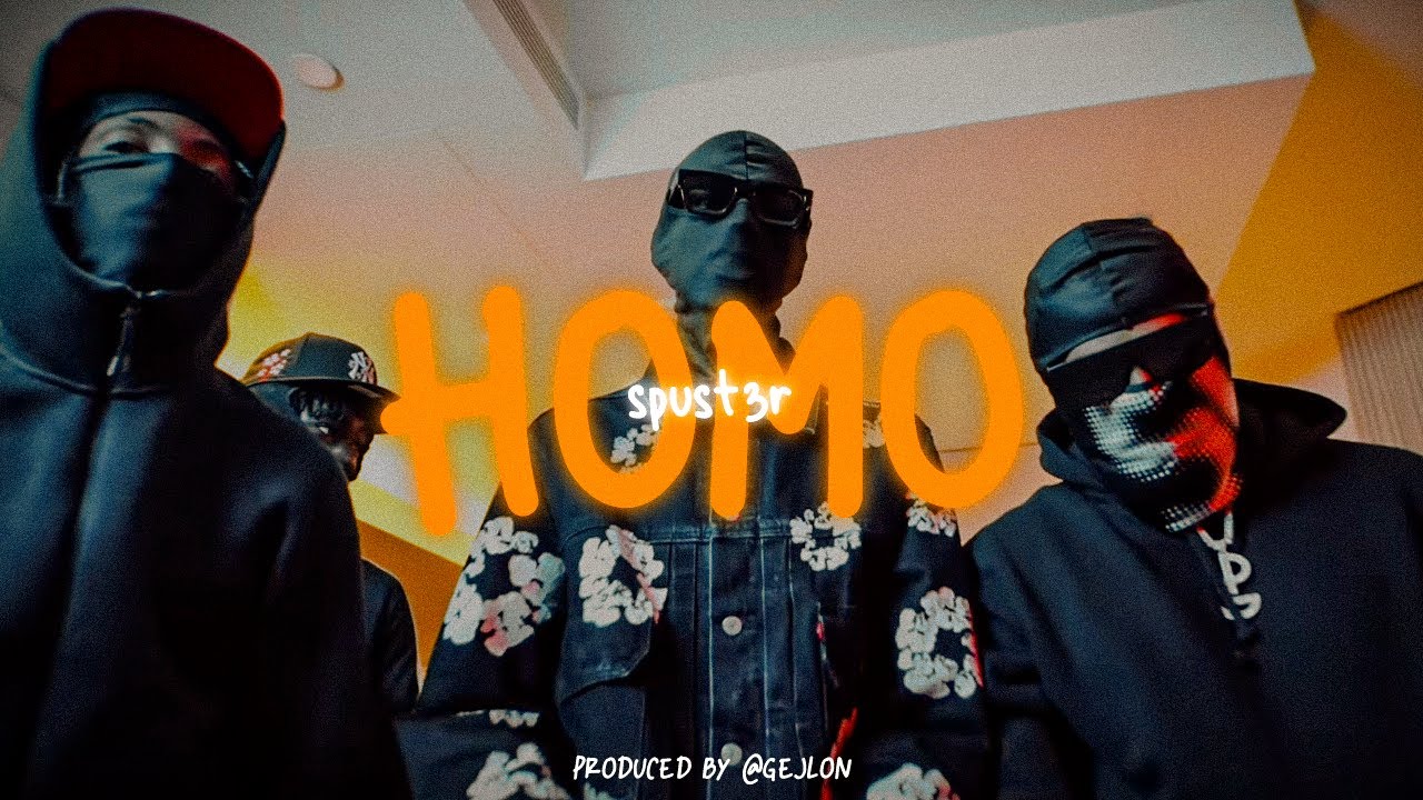 SPUST3R - HOMO (OFFICIAL MUSIC VIDEO)