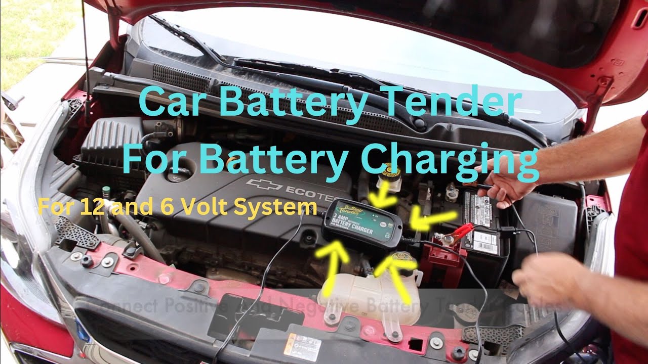 Car Charging with a Battery Tender (12 and 6 Volt System)