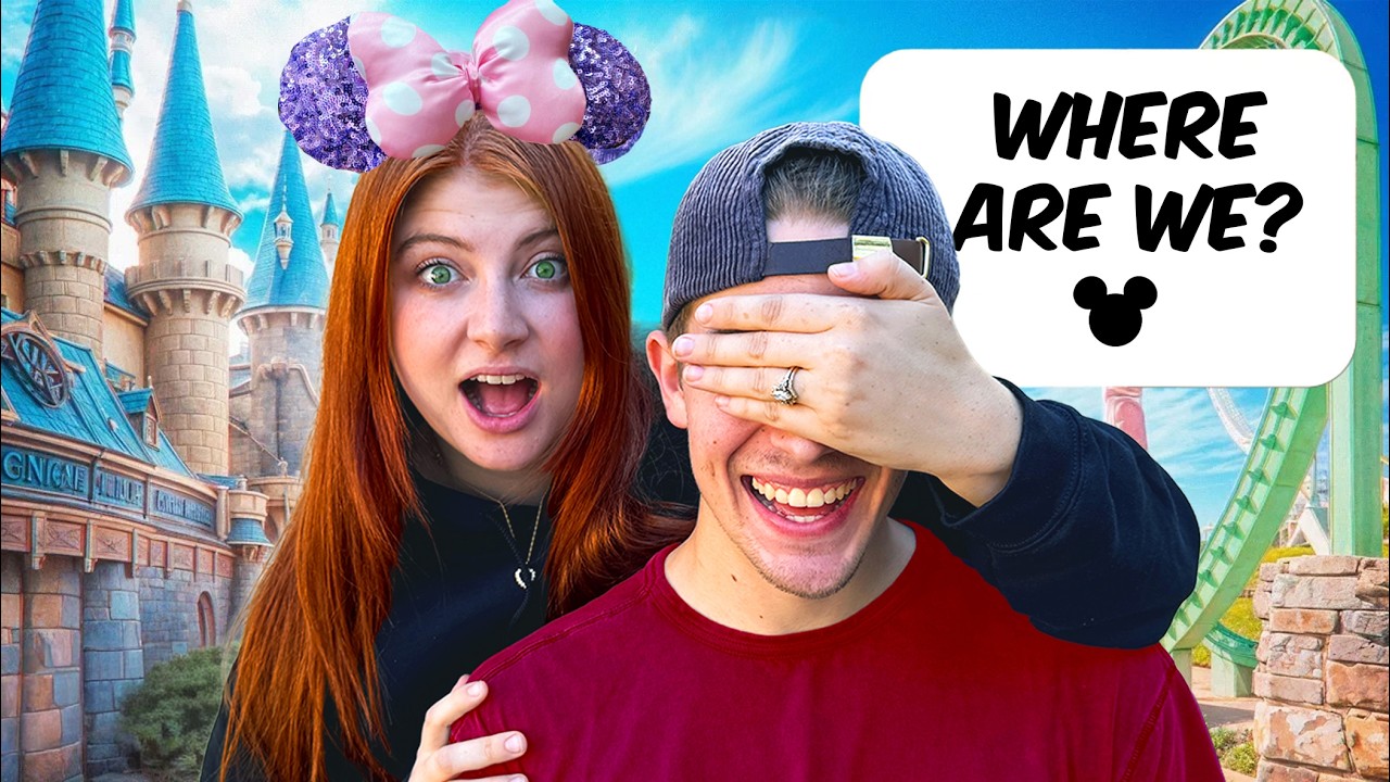 I Surprised My Husband With A Secret DISNEY VACATION! ✨