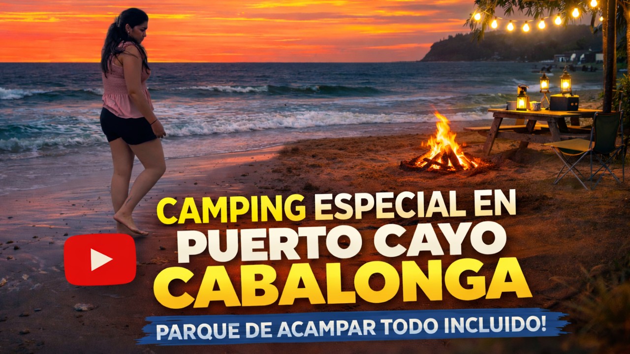 Camping frente al mar por $15 en Ecuador 🇪🇨🏕️ ¿Vale la pena?