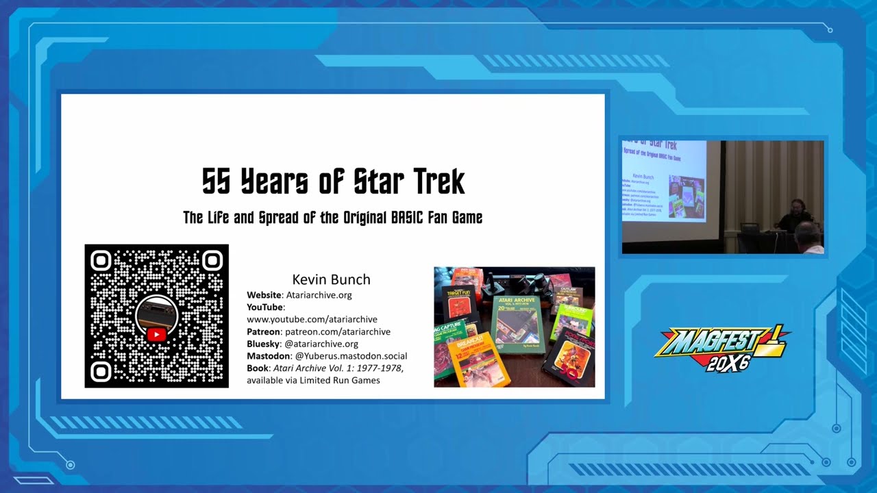 55 Years of Star Trek - The Life and Spread of the Original BASIC Fan Game | MAGFest 2026