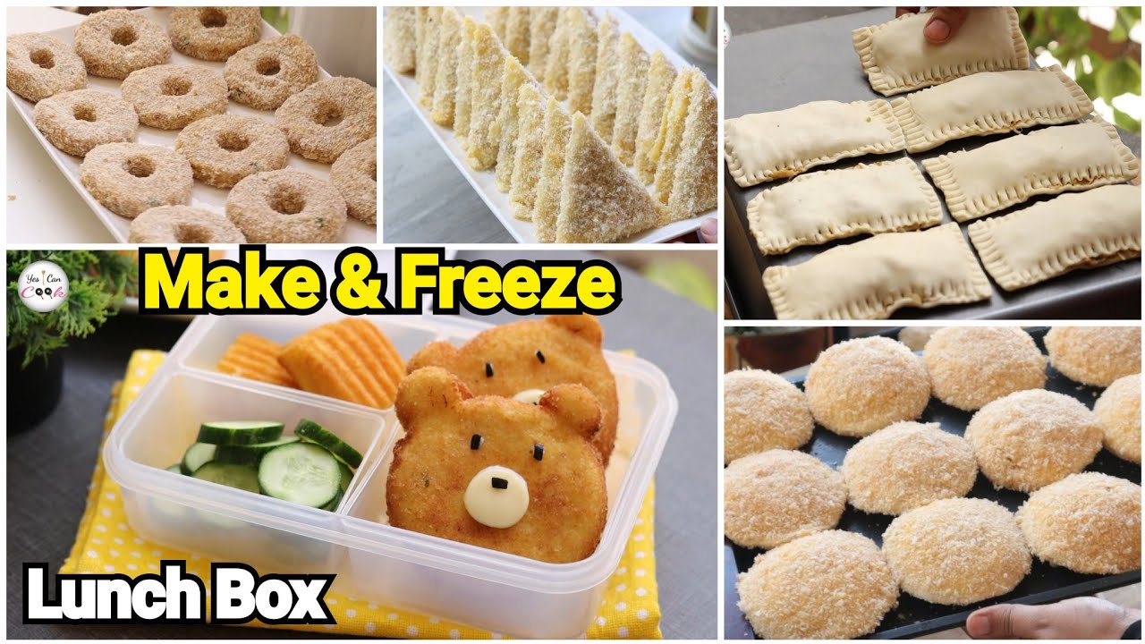 Make & Freeze Kids Lunch Box Recipes