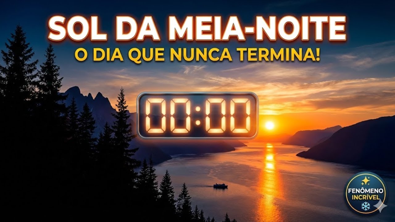 O SOL QUE NUNCA SE PÕE: O Mistério da Meia-Noite Iluminada!