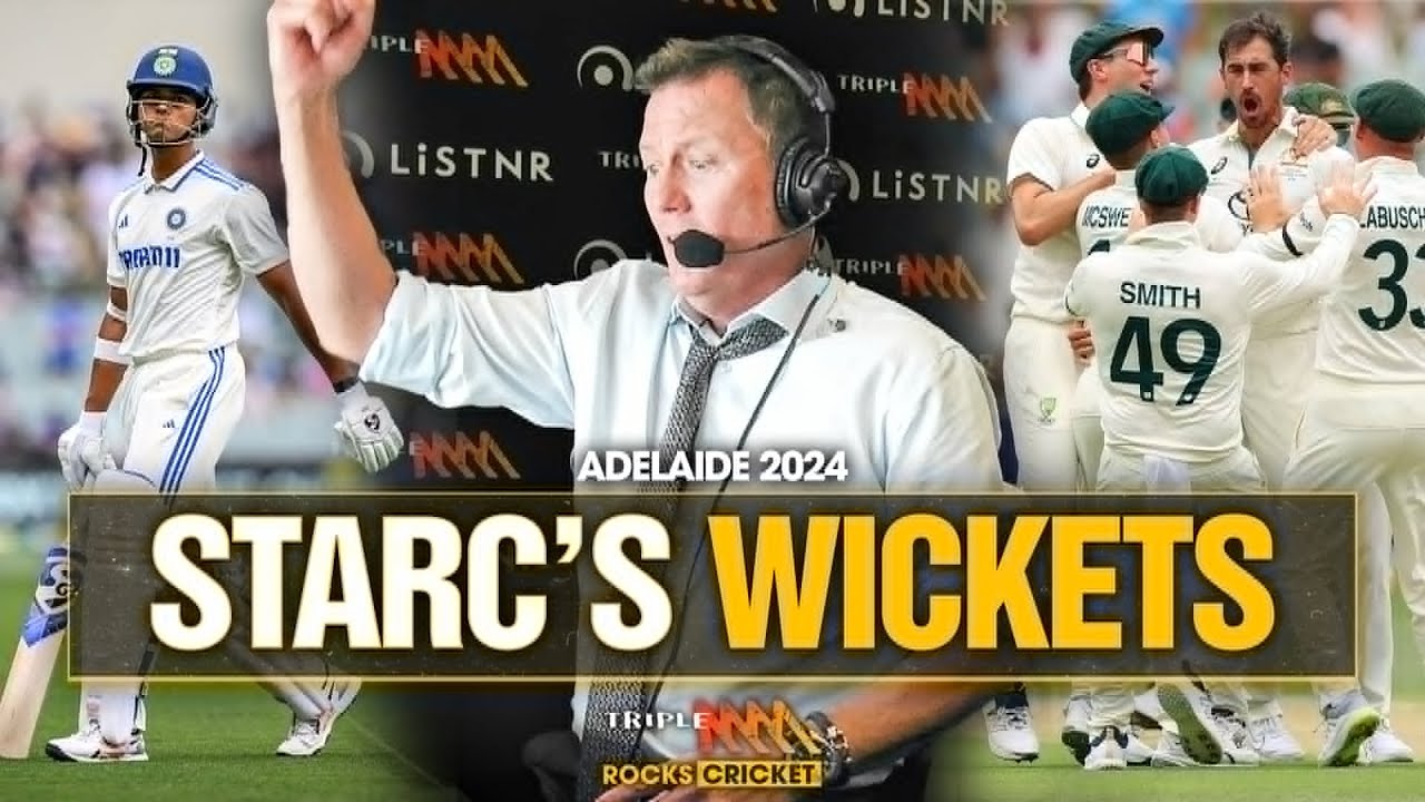 Mitch Starc Dominates India With The Pink Ball In Adelaide | Triple M Cricket