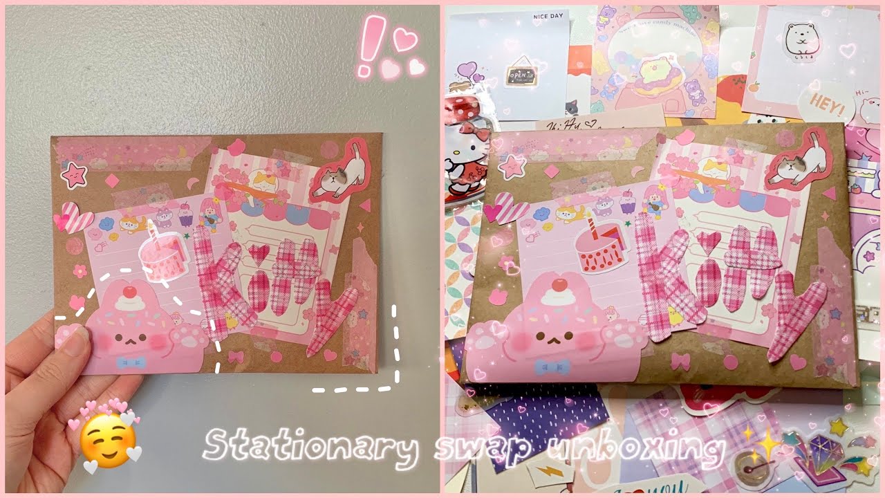 Stationary swap unboxing ✨