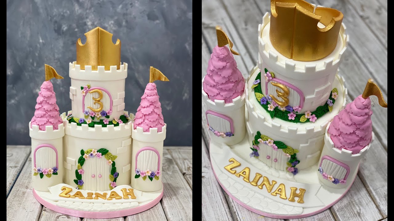 Crown Castle Cake