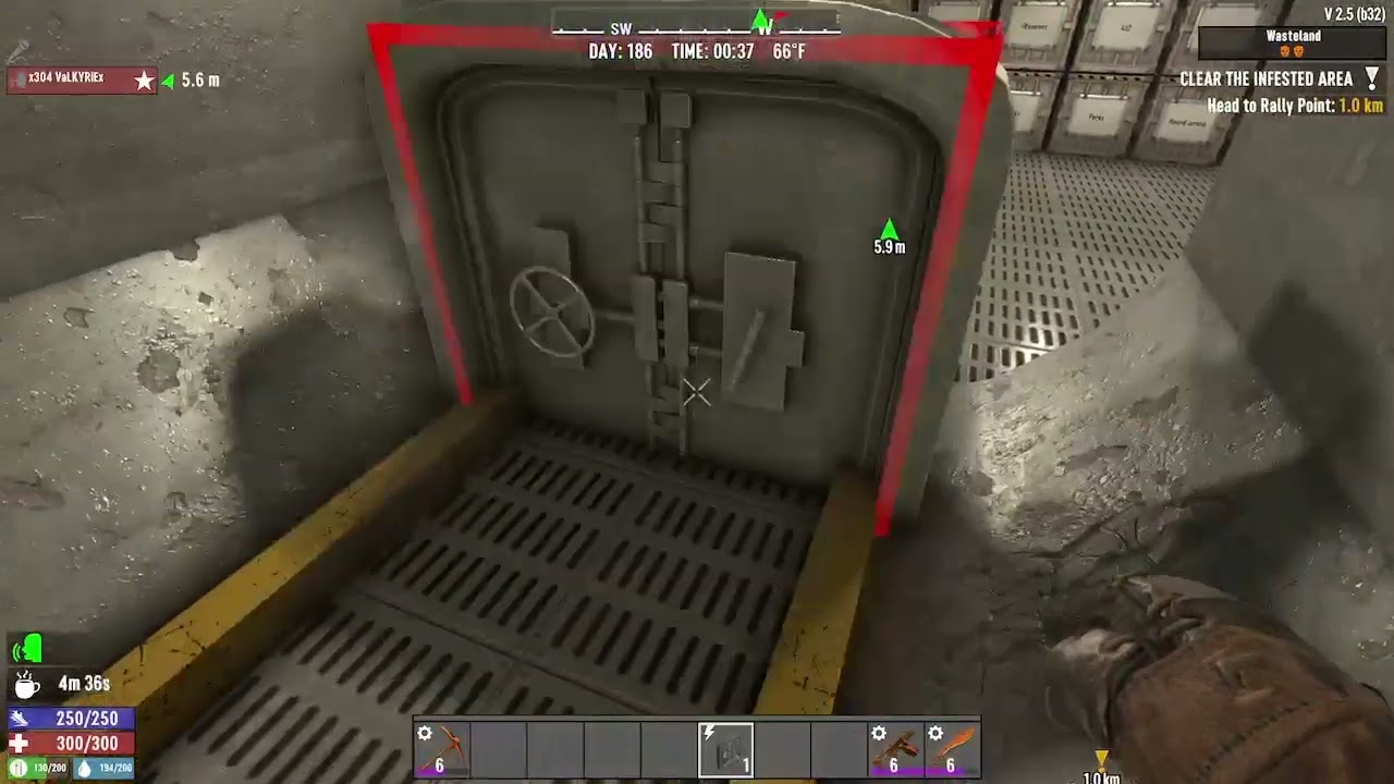 7 Days to die Vault 304 Build. Guard Shack and housing block