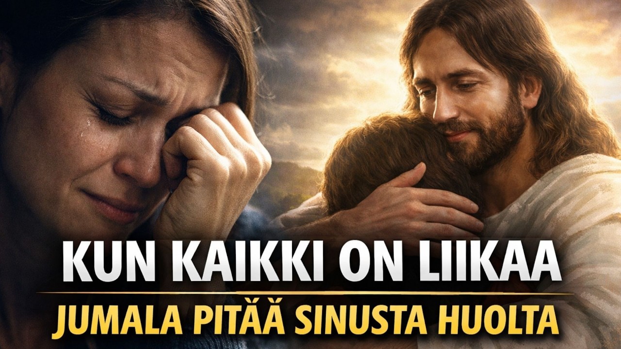 Kun kaikki tuntuu tänään liian raskaalta, Jumala pitää sinusta huolta | Siunattu aamurukous