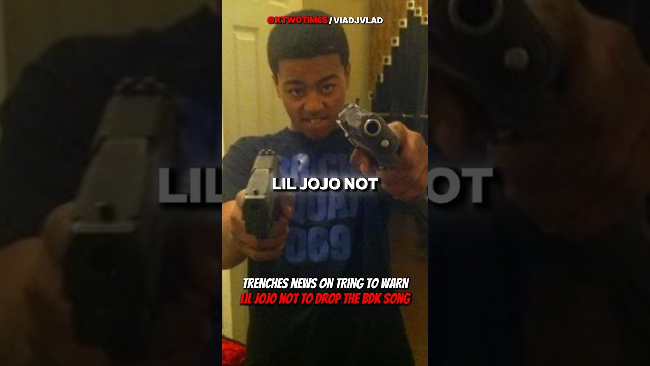 Trenches News On Warning Lil Jojo Not To Drop The BDK Song #rap #drill #liljojo