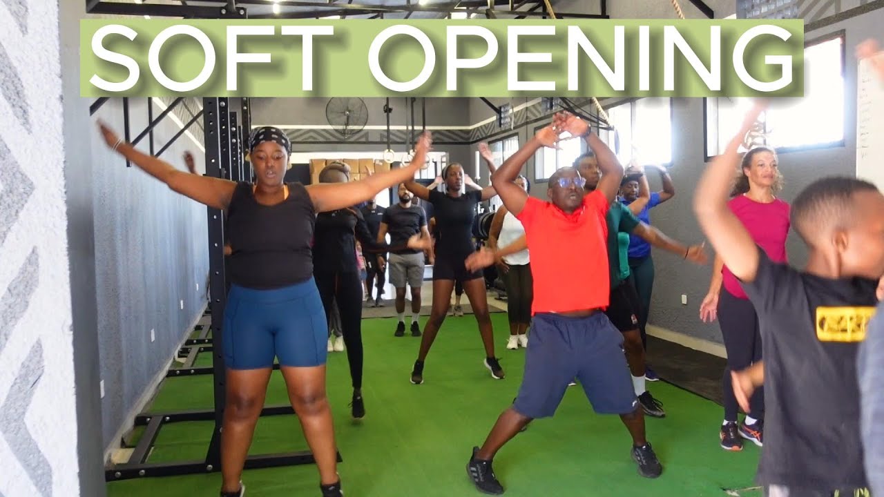 SOFT OPENING Kigali Fit Gym Kibagabaga