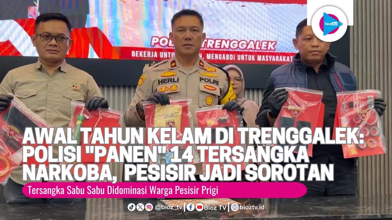 Awal Tahun Kelam di Trenggalek  Polisi 