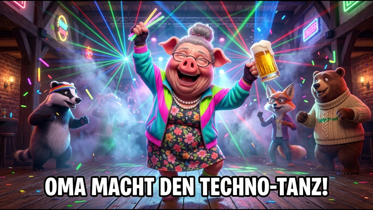 Oma macht den Techno-Tanz – Wenn der Bass die Dritten wackeln lässt | Party Schlager