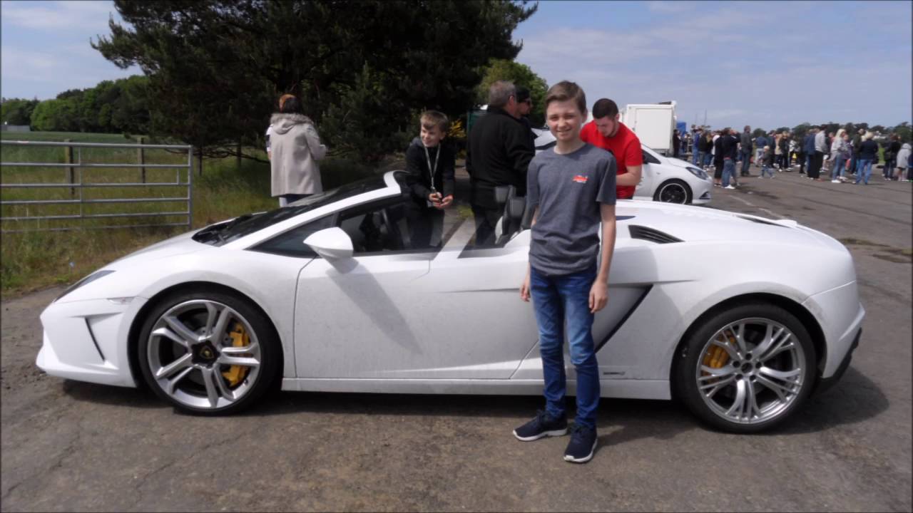 East Fortune race circuit with Jack Johnston