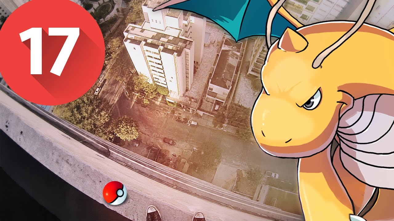 #17 TREINO DE PARKOUR 4 - POKEMON GO (FUGIMOS DA POLÍCIA) -  Nada de Interessante