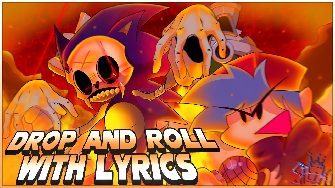 DROP AND ROLL WITH LYRICS COVER | Vs. Sonic.exe: RERUN UST with Lyrics