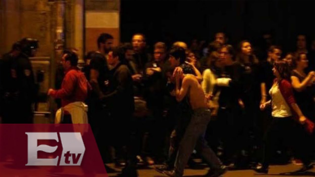 Policía rescata rehenes en teatro de París; reportan 100 muertos