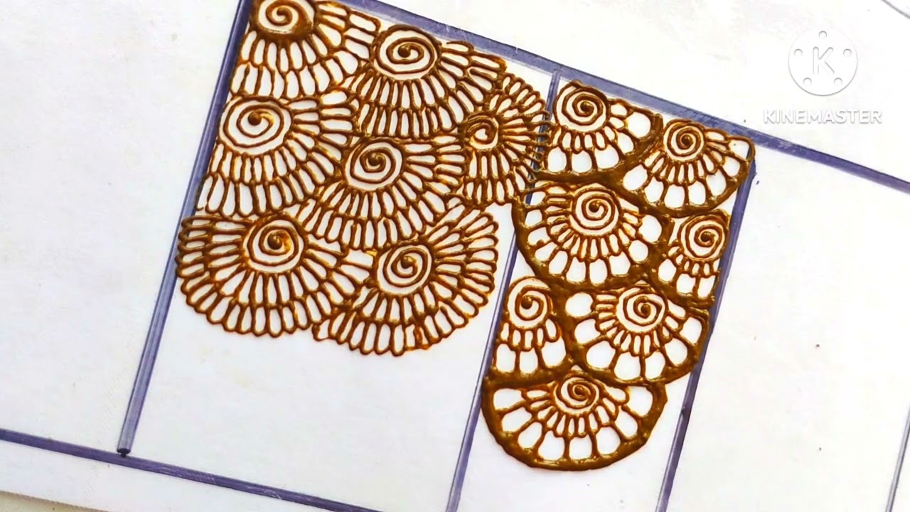 Different different Henna grid ll heavy bridal grid//bridal check mehendi design ll eid special 