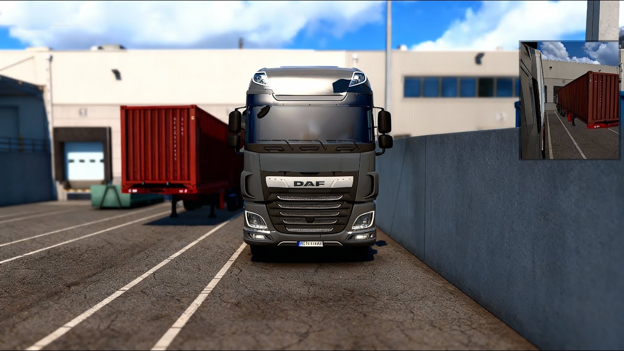 DAF XF SUPER SPACE | ETS2 GAMEPLAY | STUTTGART DELIVERY